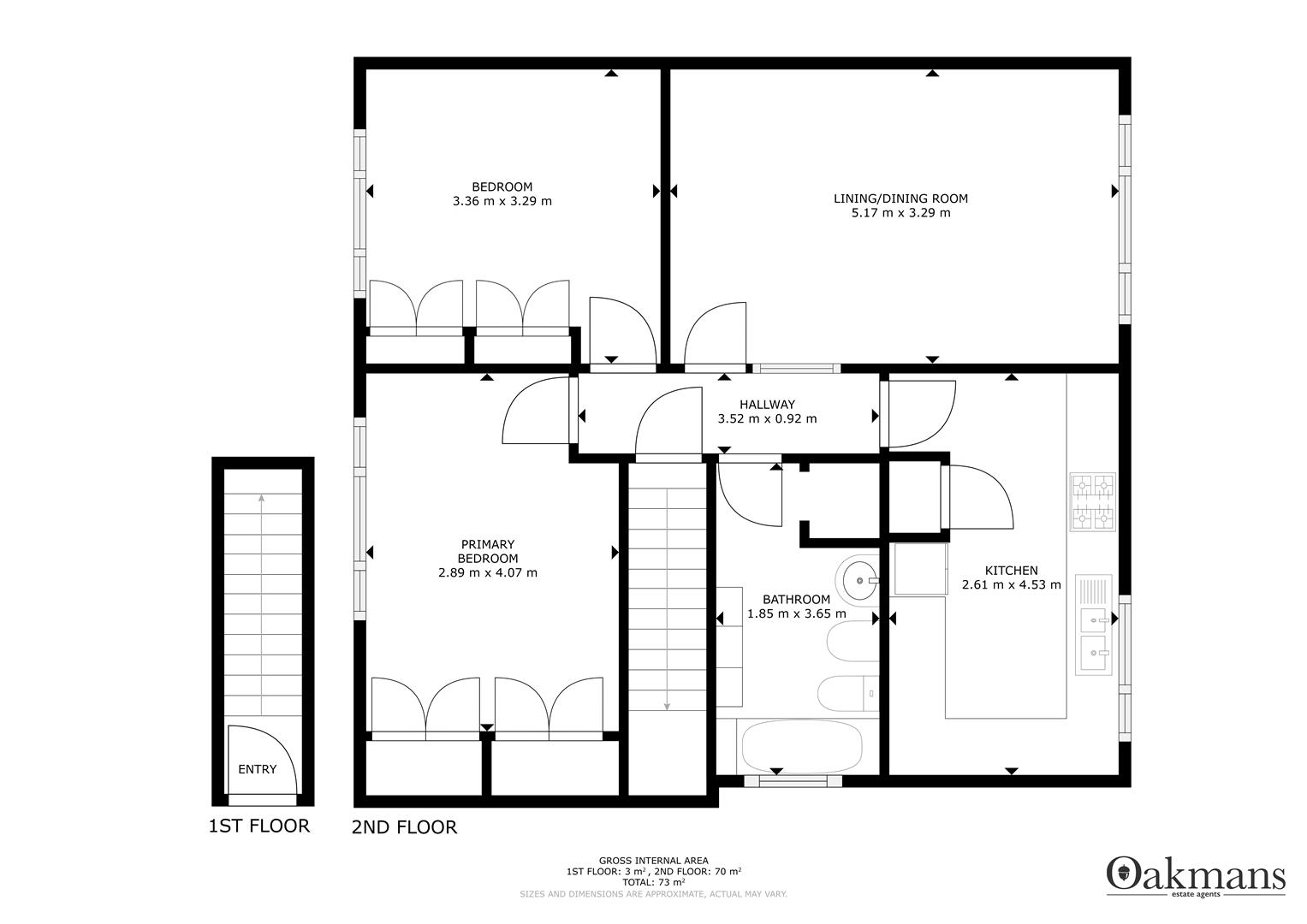 Fellows Lane, Harborne, B17 Oakmans Oakmans